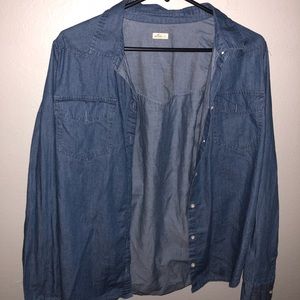 Hollister long sleeve button up